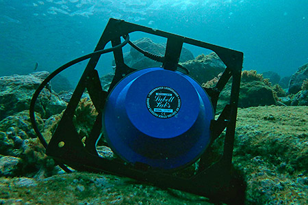 Underwater speaker for film and TV production